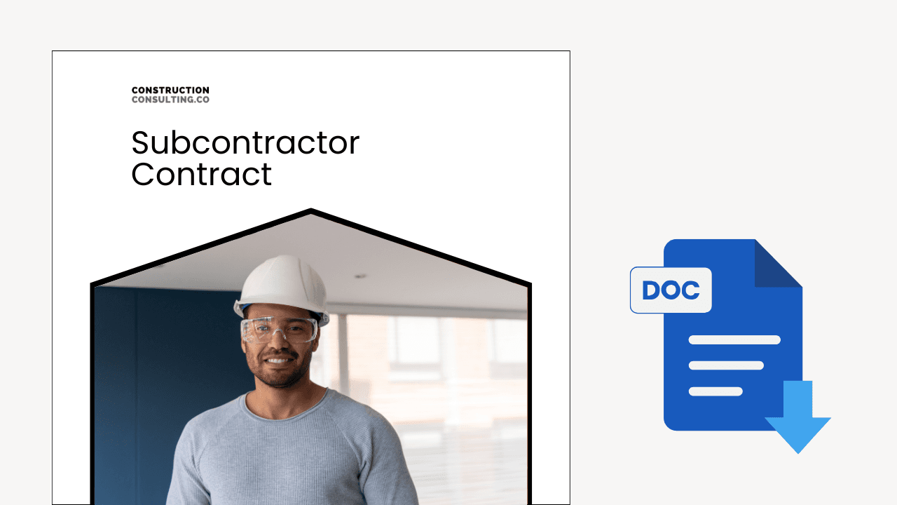 Subcontractor Contract